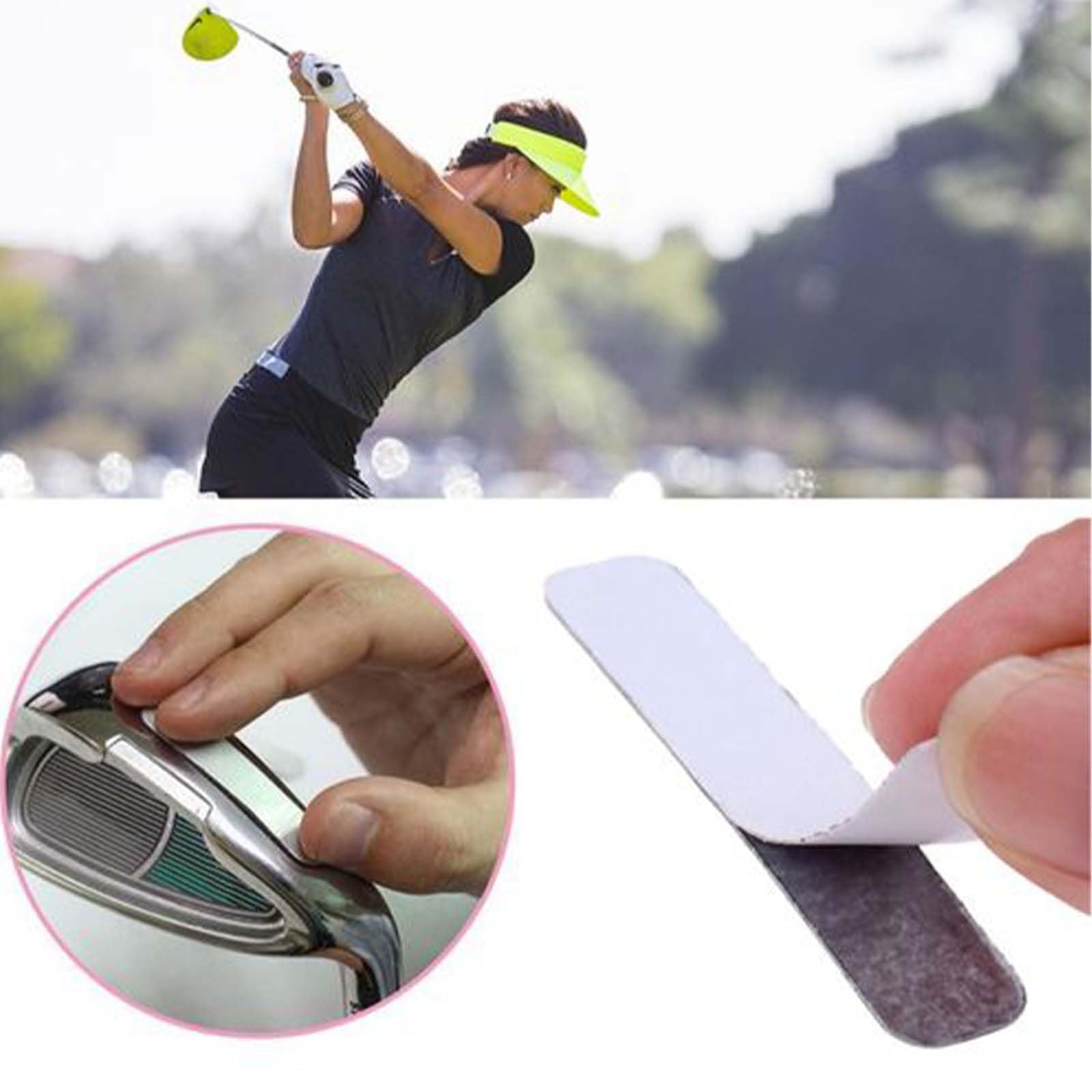 20 Pcs Golf Weighted Lead Golf Weighted Strips For Adding Swing Weight, Golf Weighted Lead Pieces For Club Woods Irons Putter He