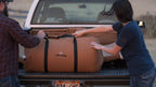 Teton Sports Canvas Mammoth Queen-Size Double Sleeping Bag; Warm And Comfortable For Family Camping , Brown Canvas, 94'' X 62''