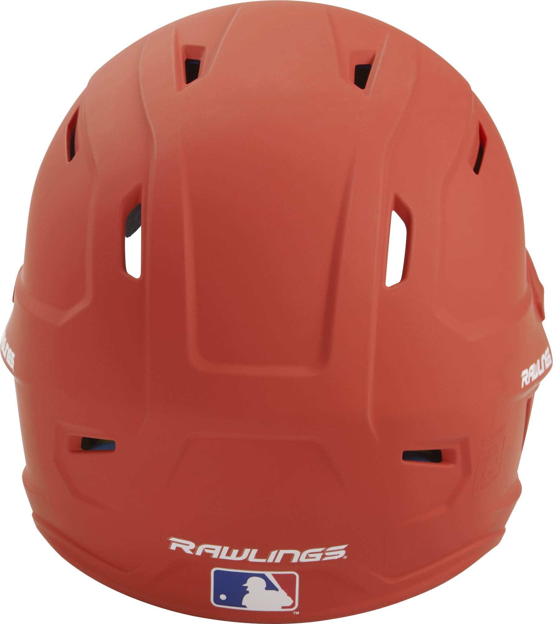 Rawlings | Mach Batting Helmet | Matte Orange | Senior (6 7/8'' - 7 5/8'')