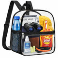 Oraben Small Clear Backpack Stadium Approved 12X11x6, Waterproof Clear Bag Stadium Backpack for Concert Work Sport Event
