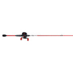 Abu Garcia 66    Max X Fishing Rod And Reel Baitcast Combo, 4+1 Ball Bearings With Lightweight Graphite Frame & Sideplates, Alum