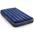 Intex 75 X 39 X 10 Inch Dura-Beam Fiber-Tech Vinyl Standard Downy Air Mattress With Plush Top And 2-In-1 Valve, Twin (Pump Not I