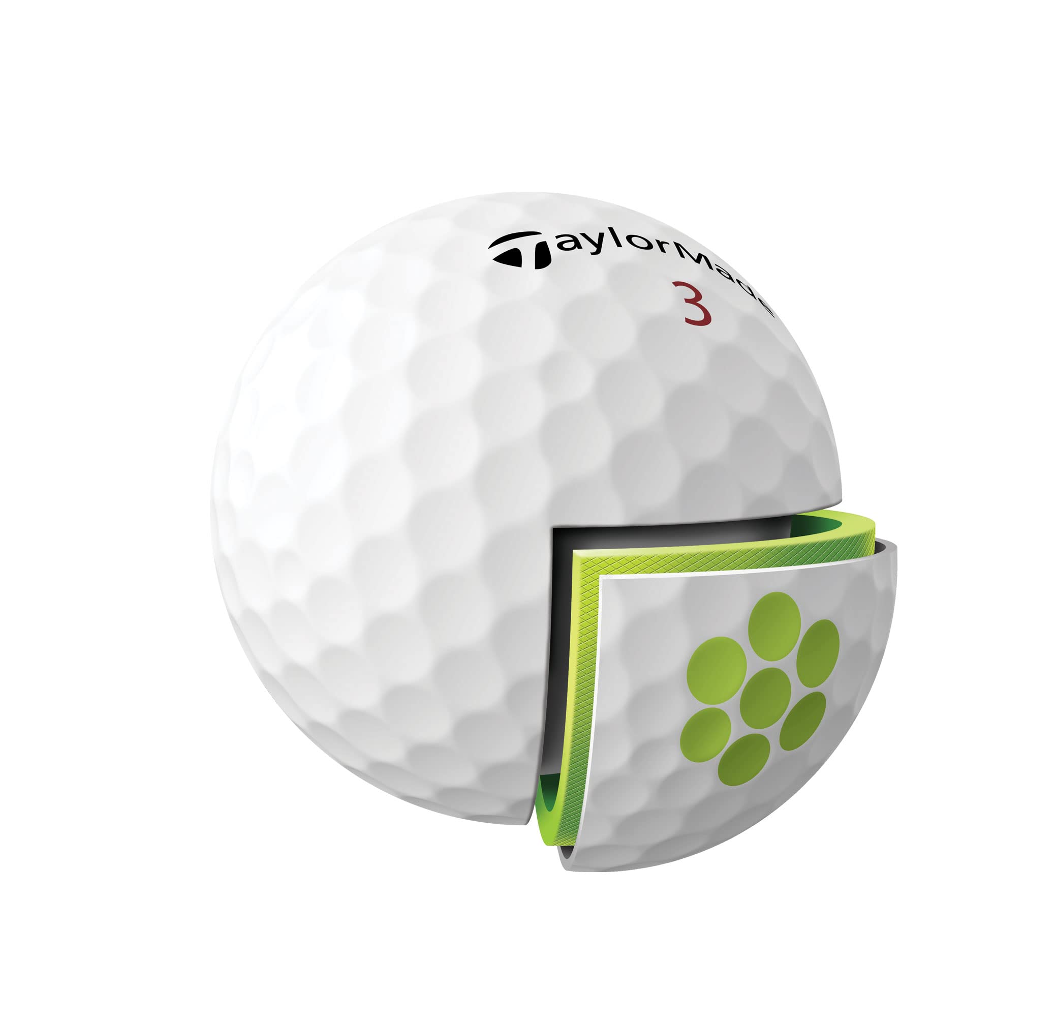Taylor Made Unisexs Tour Response Golf Ball, White, One Size