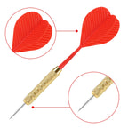 Accmor 12 Pack Steel Tip Darts, 18 Grams Metal Tip Dart Set, Darts Metal Tip Set, Metal Darts For Dartboard