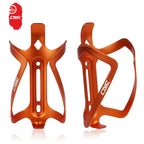 Cnc Bike Water Bottle Holder, Aluminum Bike Water Bottle Cage For Road Bike/Mountain Bike 2-Pack,Orange