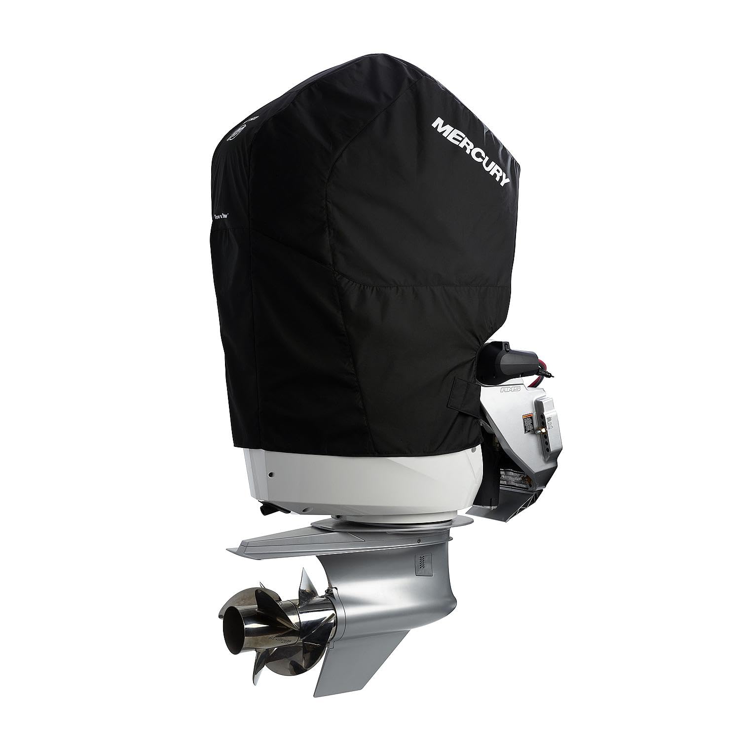 Mercury Marine Tow N Stow Outboard Cover 600Hp Verado, Black