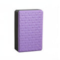 HEAVENGLOW Stretching Brick High Density Stretching Brick Supportive Foam Exercise Block for Dancers, Beginners, Home Gym Purple