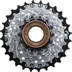Shimano 6-Speed Bicycle Freewheel Replacement Cluster - Mf-Tz510-14-28 - Emftz5106428Cp