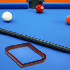 Gse Solid Wood Billiard 8-Ball Triangle & 9-Ball Diamond Pool Ball Racks For 2-1/4'' Pool Balls (Mahogany Diamond Rack)