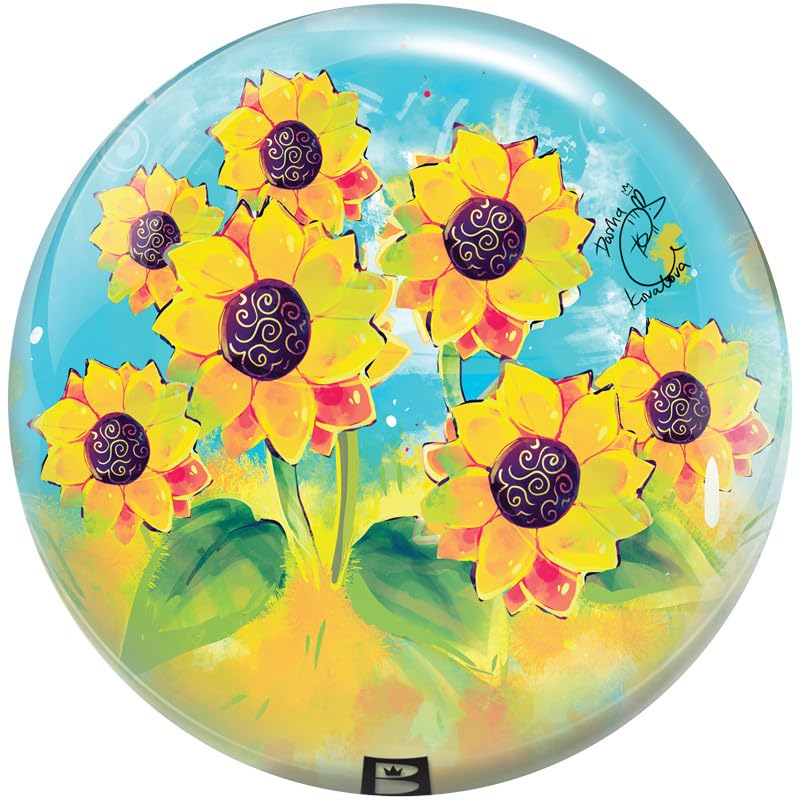 Brunswick Viz-a-Ball Bowling Ball (16lbs, Sunflower)