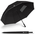 Weatherman Umbrella - Golf Lite Umbrella Extra Large Big Oversize Windproof for Golf Bag Push Cart w/ UV Protection - Waterproof