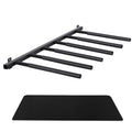Neorexon Surfboard Rack Wall Mount 6 Arms, Surfboard Rack For Wall With Rubber Mat, Vertical Paddle Board Storage Holds 6 Boards
