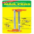 Coghlans Nail Tent Pegs, 10-Inch, 2-Pack
