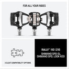 Garmin Rally RS/XC210, Dual-Sensing Power Meter Bundle Road and Off-Road Riding, Rechargeable, Easy-to-Transfer, with Cycling Dy