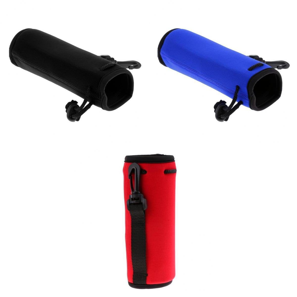 Calandis 3X Neoprene Sport Water Bottle Cover Pouch Sleeve Bag Holder Black Blue Red | Other & Hiking | & Hiking | Outdoor Sport