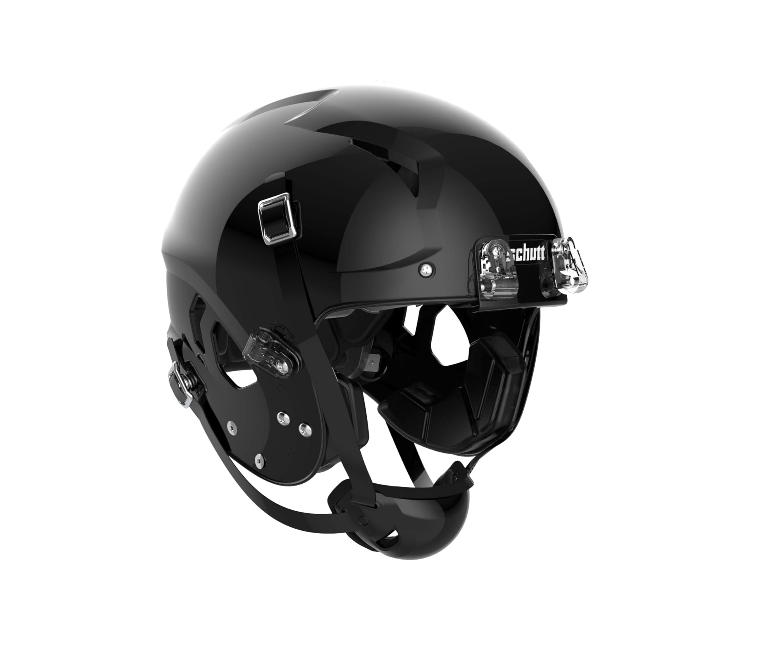 Schutt Sports Vengeance PRO LTD II Varsity Football Helmet (Facemask NOT Included), Black, XX-Large