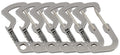 Branded Boards Bushcraft Key Chain Bottle Opener Carabiner Snap Clip Hooks Hiking, Backpacking, Camping, Hunting, Fishing, Bikin