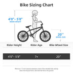 Joystar Gemsbok 20 Inch Kids Bike Freestyle Bmx Bike For 7-12 Girls And Boys Bikes 20 In Wheels Children Bmx Kids' Bicycles Dual