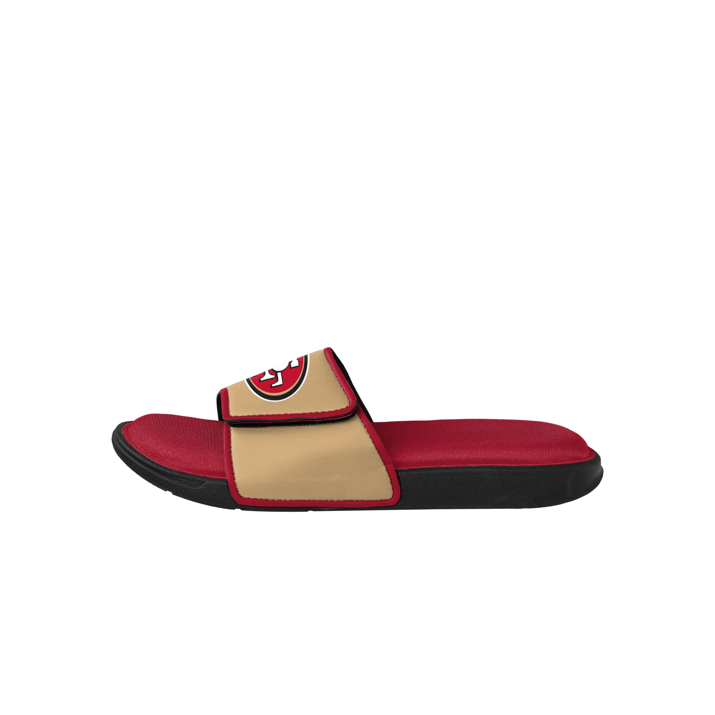 FOCO San Francisco 49ers NFL Mens Foam Sport Slide - L