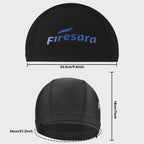 Firesara Upgrate Fabric Swim Cap Fit For Long Short Hair, Comfortable High Elasticity Swimming Hat Lightweight Bathing Cap For W