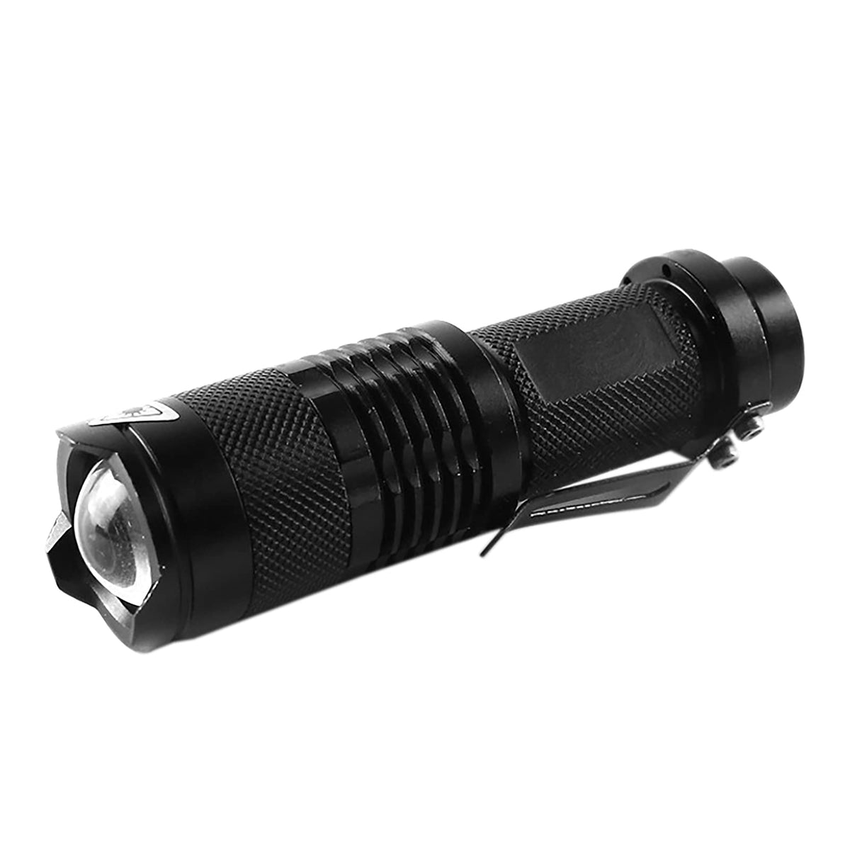 Decdeal High Lumens Flashlight Outdoor Mini Led Electric Torch Portable Waterproof Focus Adjustable Aluminium Alloy Flash Light