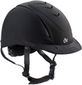 Ovation Deluxe Schooler Black Xxs/Xs Helmet With Deluxe Pk/2 Black One Size Hair Net