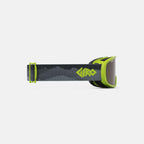 Giro Buster Kids Ski Goggles - Snowboard Goggles For Youth, Boys & Girls - Ano Lime Linticular Strap With Amber Rose Lens