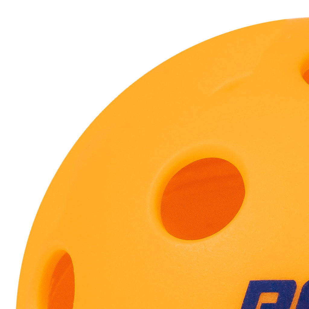 Pckl Optic Speed Pickleballs  Indoor & Outdoor  4 Pack  Built To Usapa Specifications (Indoor Orange)
