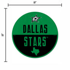 Rico Industries Nhl Hockey Dallas Stars Classic Shape Cut Pennant - Home And Living Room D  Cor - Soft Felt Ez To Hang