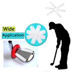 Caoxiong 10 Pcs Golf Weighted Lead Tape Golf Clubs Adhesive Lead Tapefor Golf Club Iron Putter Head And Tennis Racket Adjust Wei