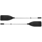 Intex 68324Ep Excursion 4 Inflatable Boat Set: Includes Deluxe 54In Aluminum Oars And High-Output Pump - Adjustable Seats With B