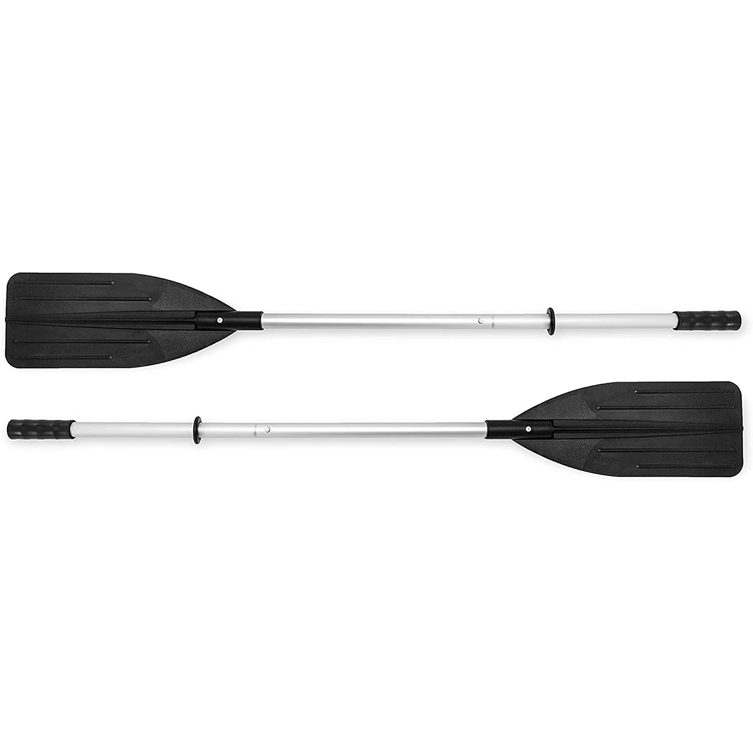 Intex 68324Ep Excursion 4 Inflatable Boat Set: Includes Deluxe 54In Aluminum Oars And High-Output Pump - Adjustable Seats With B