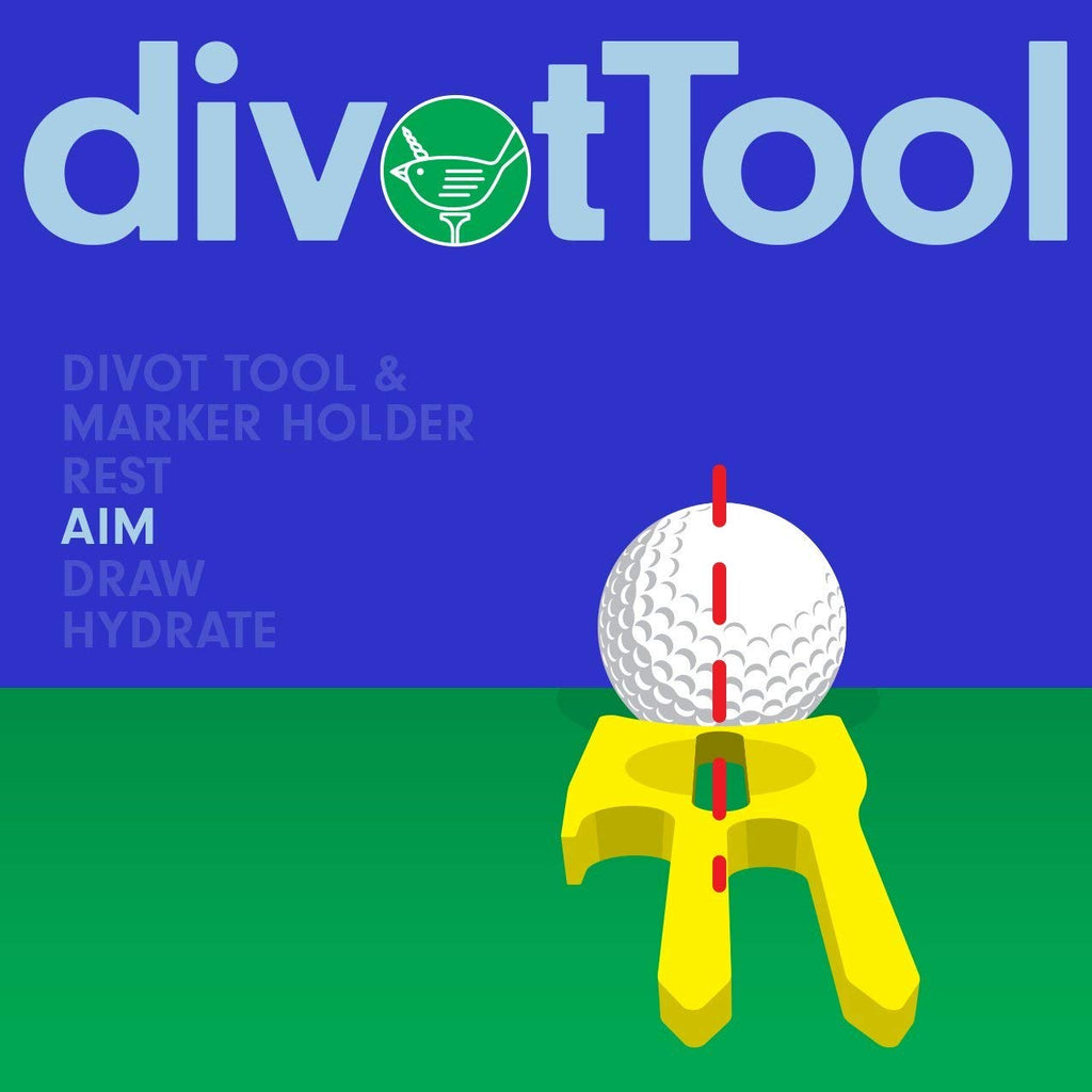 Birdicorn Divot Tool (Black W/Ball Marker)