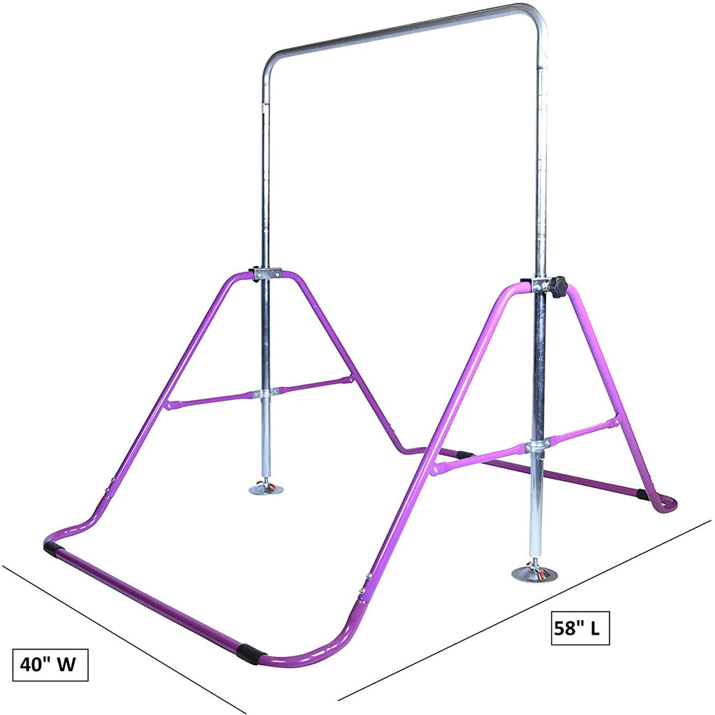Gymnastics Bar Kids Home Training Kip Bar  Expandable Horizontal Kip Bar Folding Home Gym Equipment Boys And Girls  Junior Gymna