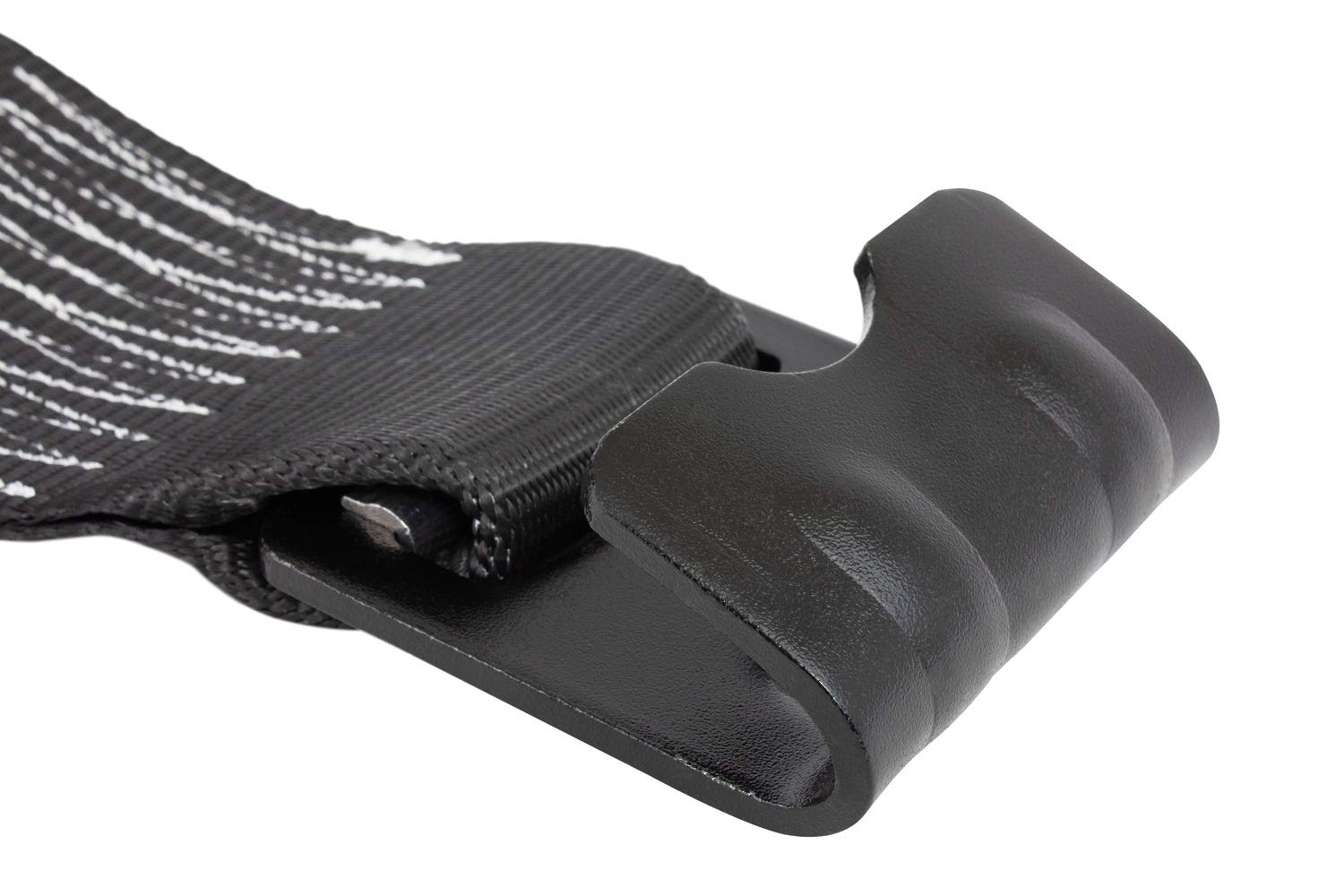 Mytee Products Winch Straps 4 X 30 Black Heavy Duty Tie Down Wflat Hook Wll 5400 Lbs  4 Inch Cargo Control For Flatbed Truck Uti