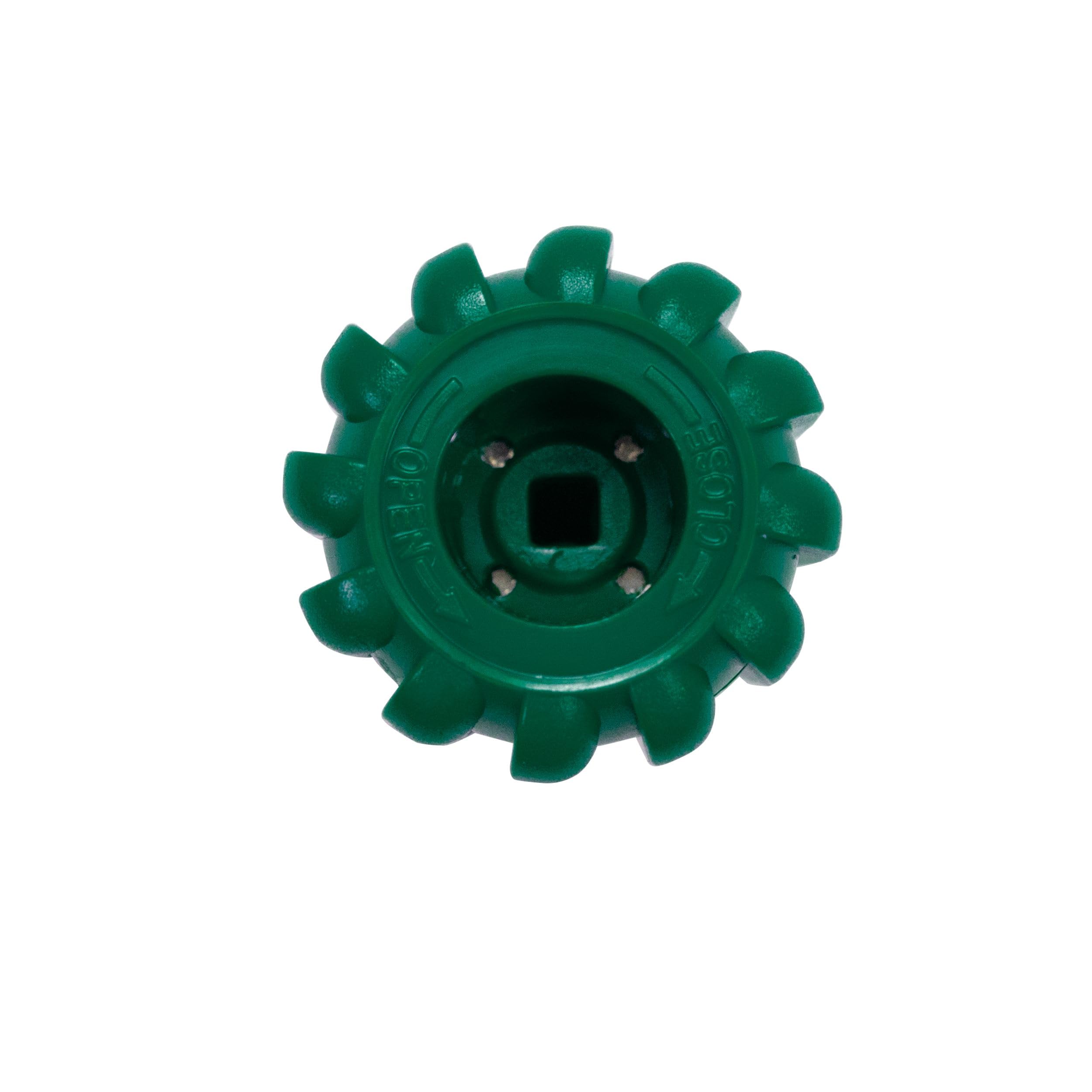 Scuba Choice Scuba Diving Tank Valve Knob - Round Shape, Green