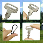 Fcouiid Golf Cart Key Replacement Ignition Keys For Yamaha G14, G19, G22, G29 Drive Gas/Electric Golf Cart Code:1922, With Keych