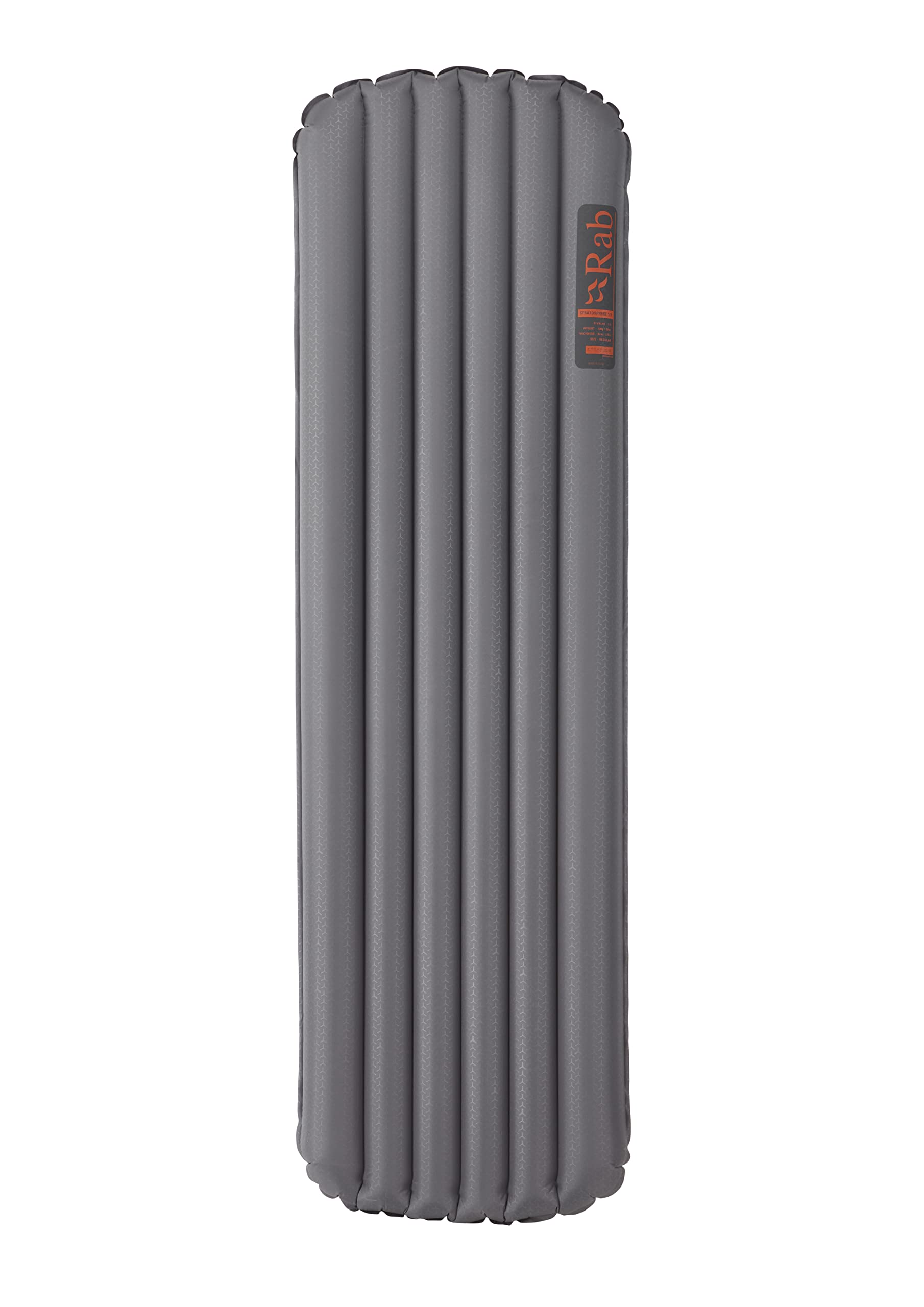 Rab Stratosphere 5.5 Lightweight Insulated Sleeping Pad for Camping & Backpacking - Graphene - Regular