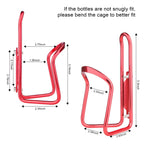 Fivebox Bike Water Bottle Cage, 1Pack Cycling Bicycle Water Bottle Cage Holder Bracket For Mountain Bike Mtb Road Bike, Bike Acc