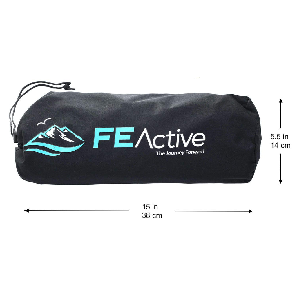 Fe Active Folding Camping Cot - Lightweight, Compact & Portable Camping Bed, Comfortable Sleeping Cots For Adults & Kids - Camp