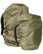 Mil-Tec Rucksack Waterproof Rainproof Cover Coyote Colour Backpack Cover 130 Liters Hiking Travel Camping