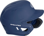 Rawlings Mach 1-Tone Right Batting Helmet W/ Adjustable Face Guard Right Handed Adjustable, Sr, Navy
