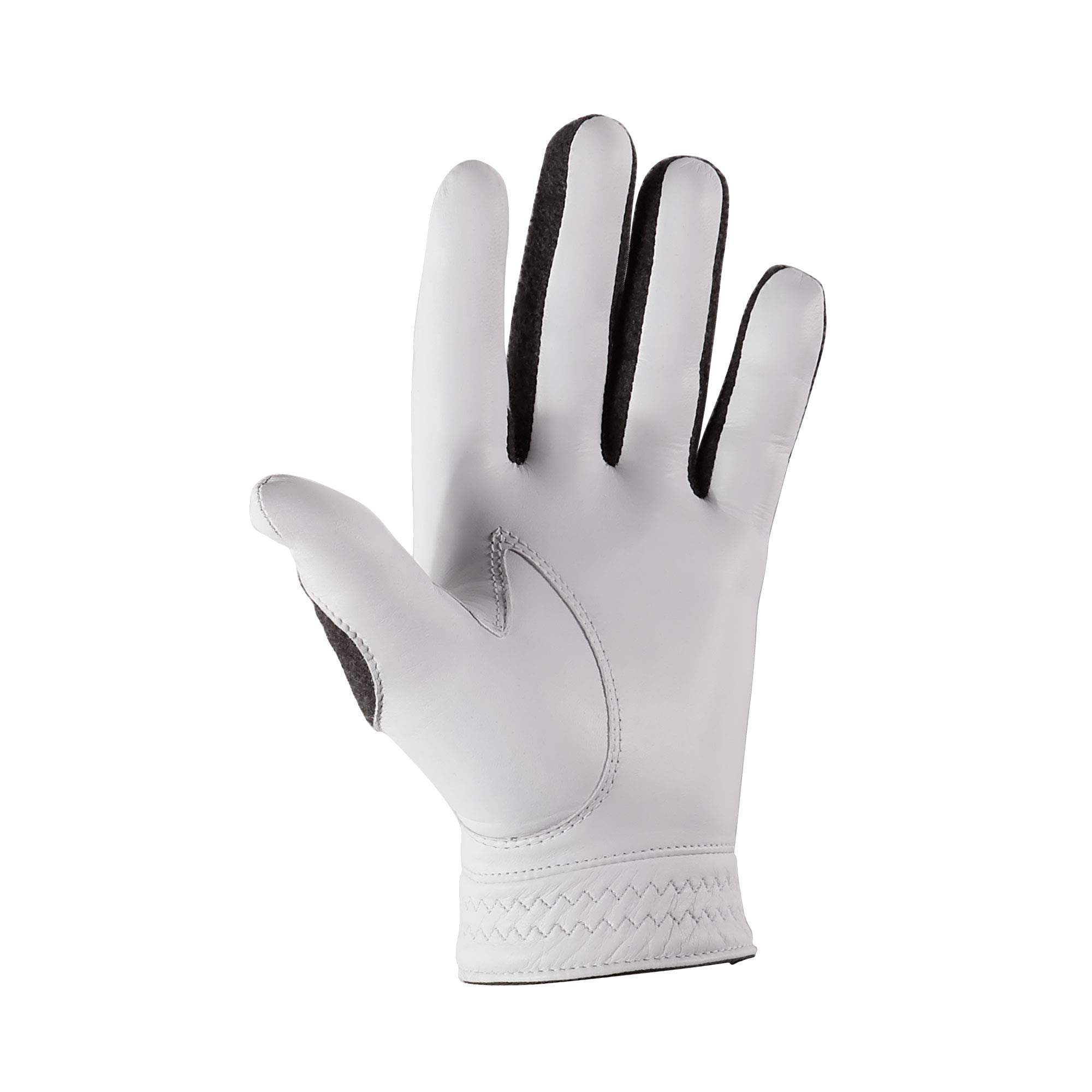 Footjoy Stasof Winter Gloves, Pearl, Cadet Medium, Pair