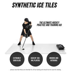 Better Hockey Extreme Dryland Flooring Tiles - Synthetic Ice Panels For Hockey, Professional Quality Training Aid For Shooting,
