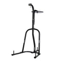 Everlast Steel Framed Heavy Punching Bag and Speed Bag Stand with 3 Plate Pegs for Kickboxing and Mixed Martial Arts Training, B