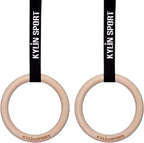 Kylin Sport Gymnastic Rings With Adjustable Straps Heavy Duty Exercise Gym Rings For Pull Ups And Dips,Cross-Training Workout,St
