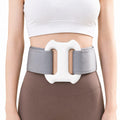 Waist Trimmer Belt, Abdominal Massager Band, Pink, Adjustable Wrap For Slimming And Toning