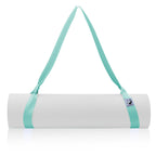 Slim Panda Yoga Mat Straps For Carrying, Adjustable Yoga Mat Carrier, Yoga Mat Sling(Yoga Mat Not Included) (Laker Blue)