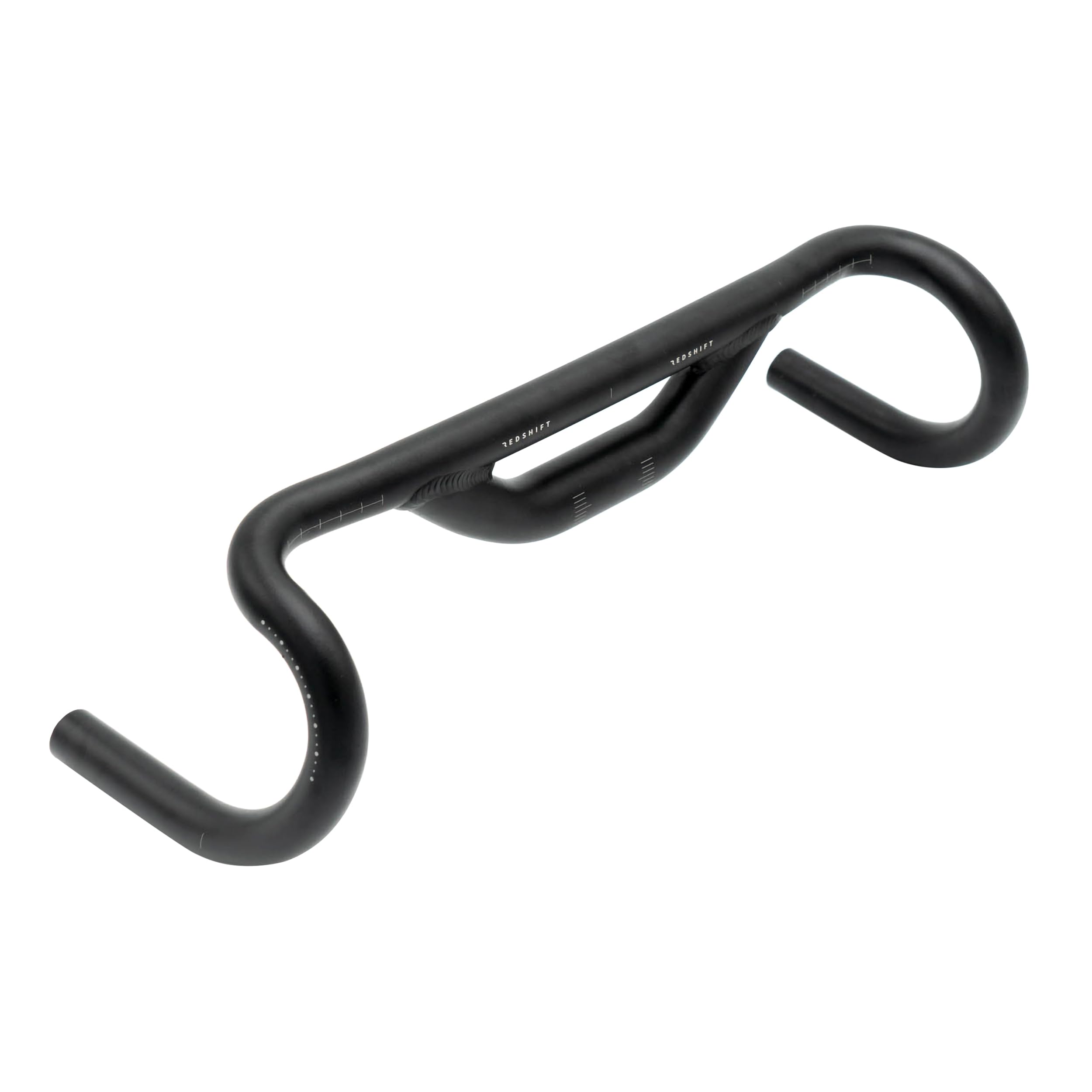 REDSHIFT Top Shelf Low Flare Handlebar for Road, Gravel, Touring, and Commuter Bikes, Aluminum Drop Bar, with 50mm of Rise, 41cm