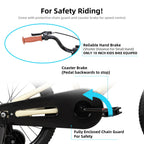 Joystar 12 Inch Kids Bike For 2 3 4 Years Boys Girls Gifts Bikes Child Toddler Bicycle With Training Wheels Bmx Style 85% Assemb